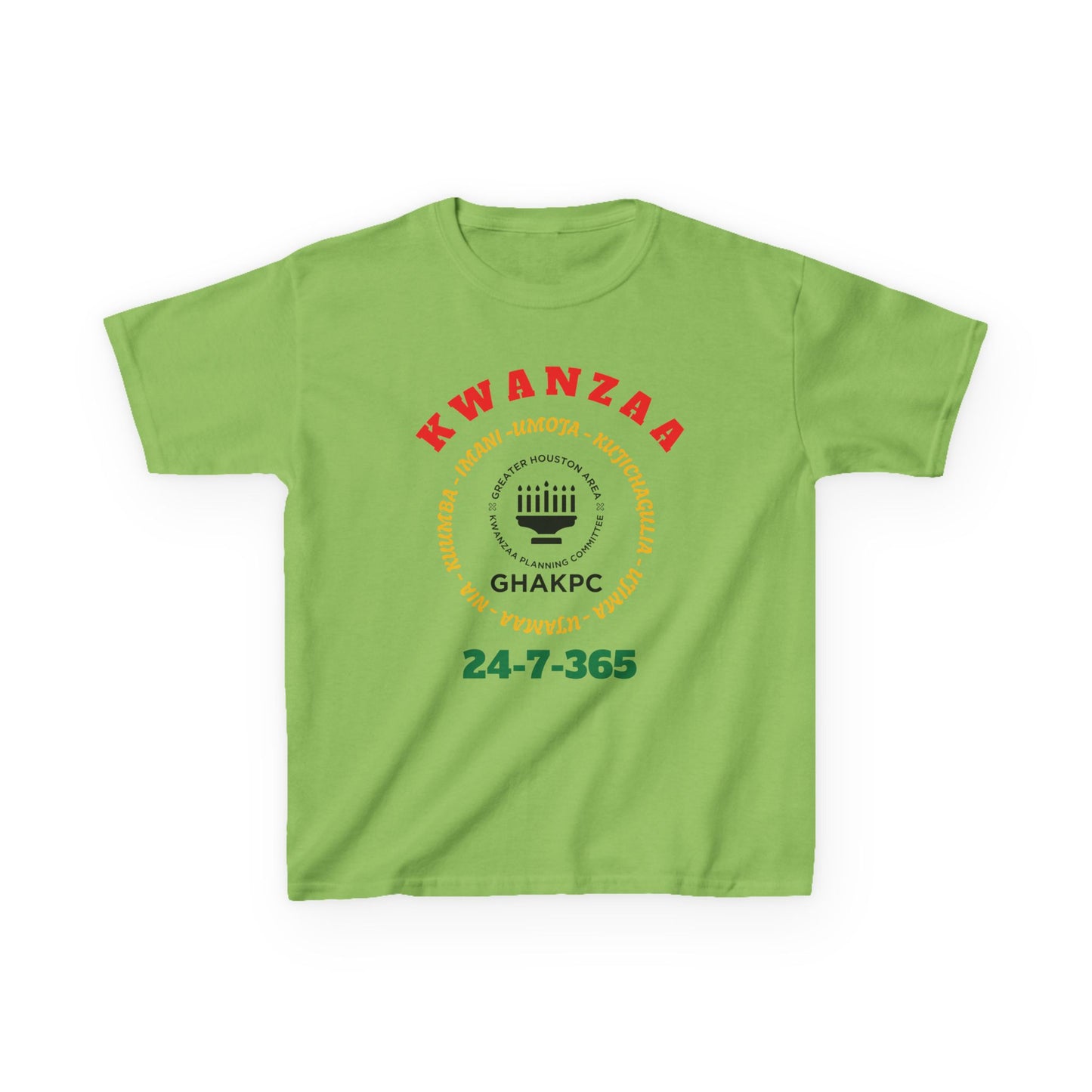 Kids Tee | Kwanzaa 24-7-365