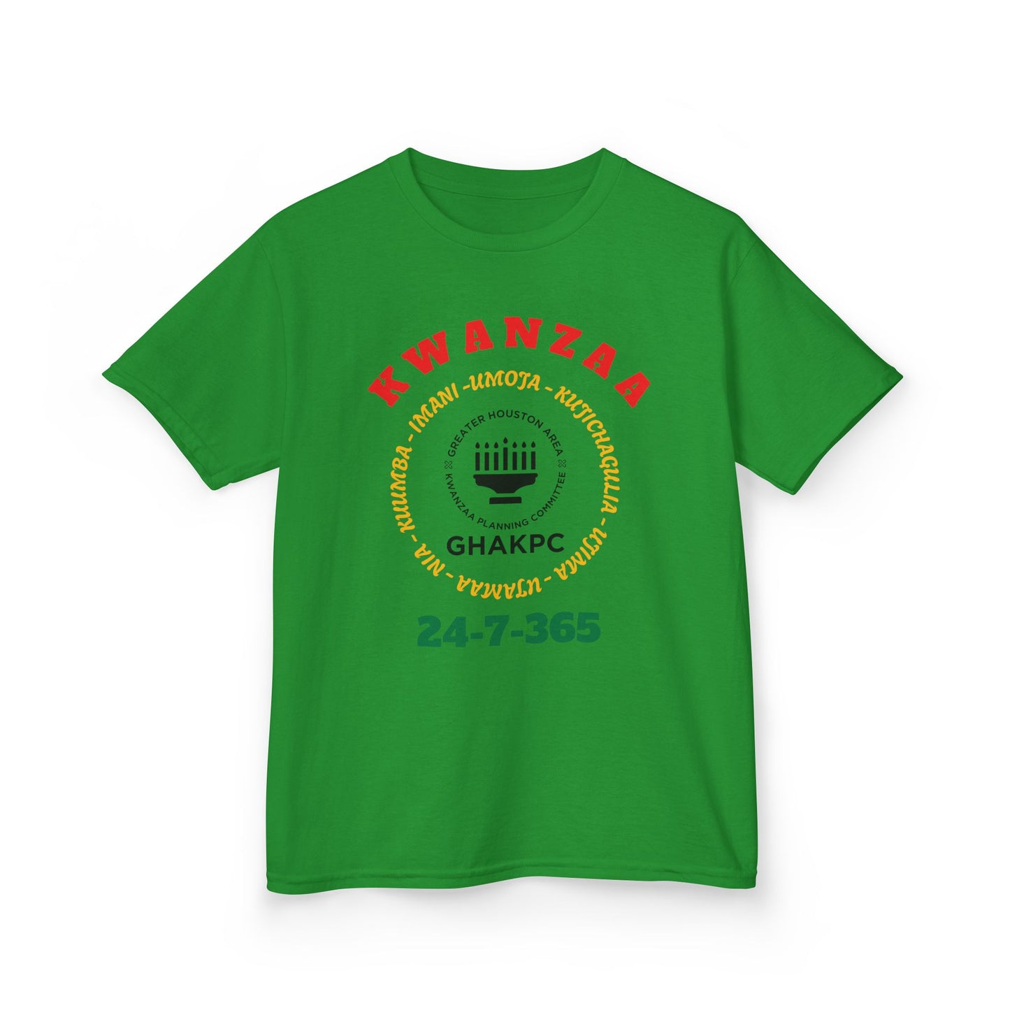 Kids Tee | Kwanzaa 24-7-365