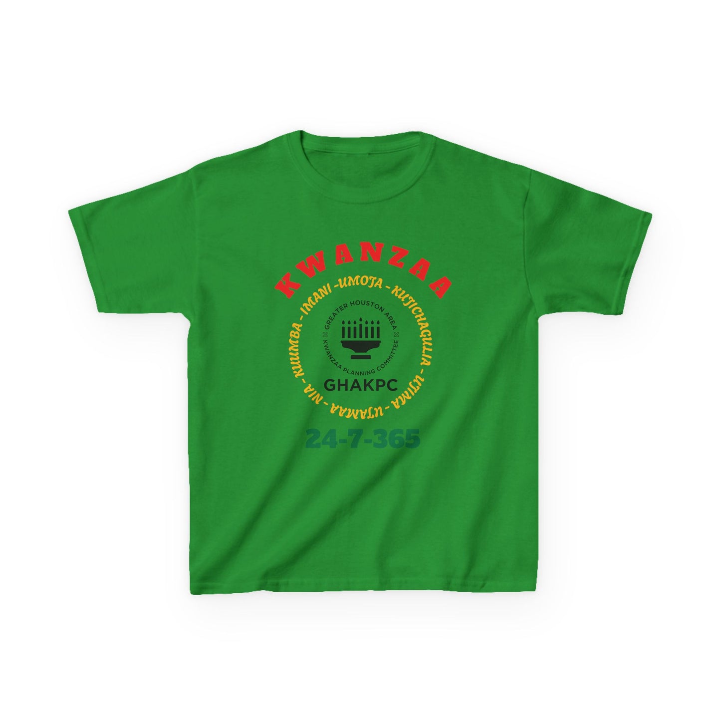 Kids Tee | Kwanzaa 24-7-365