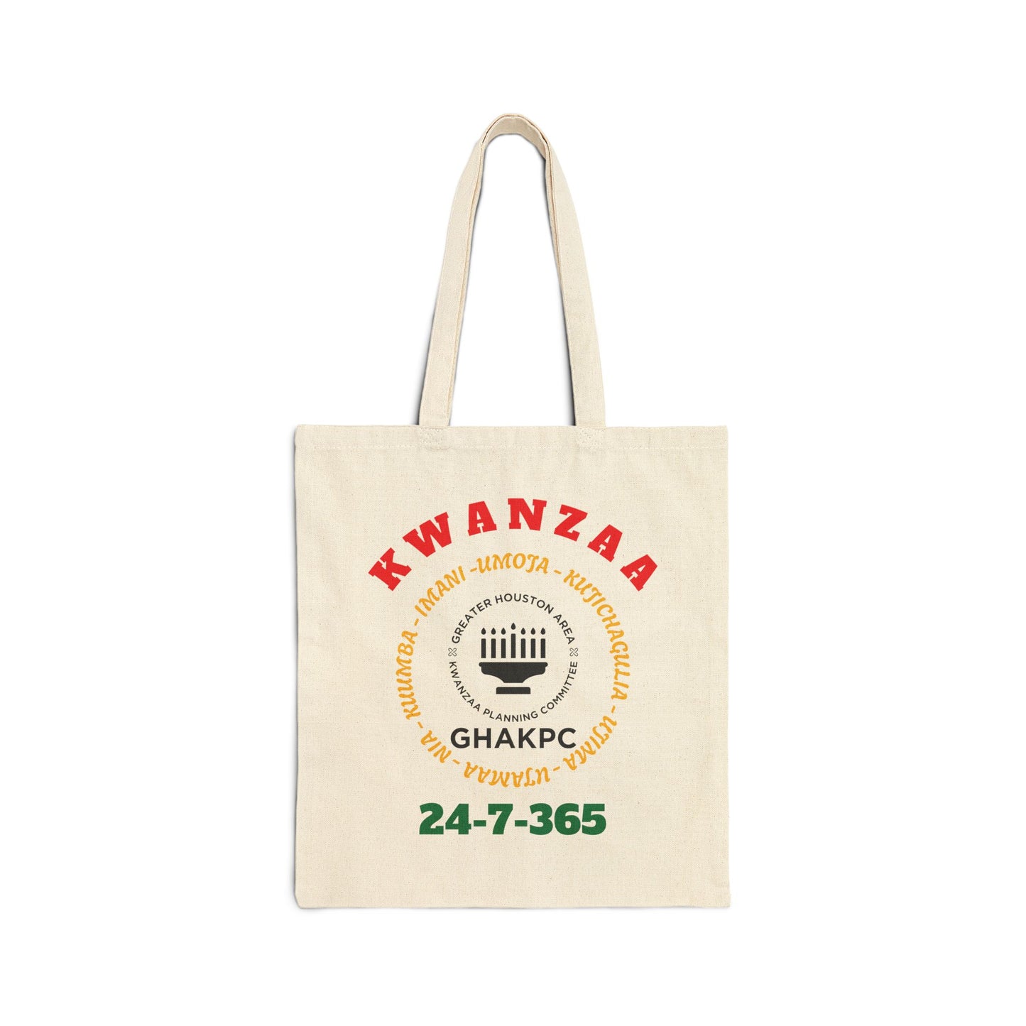 Cotton Canvas Tote Bag