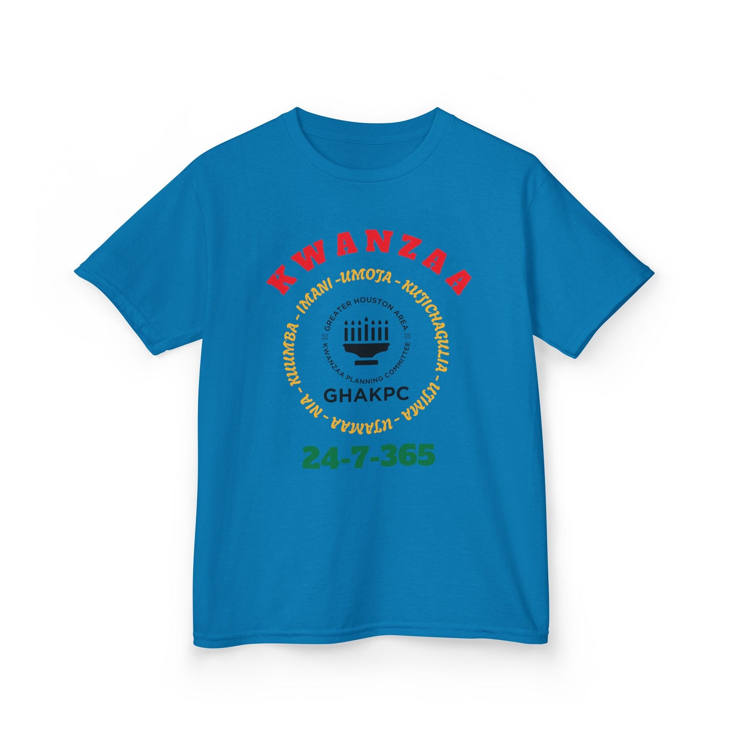Kids Tee | Kwanzaa 24-7-365