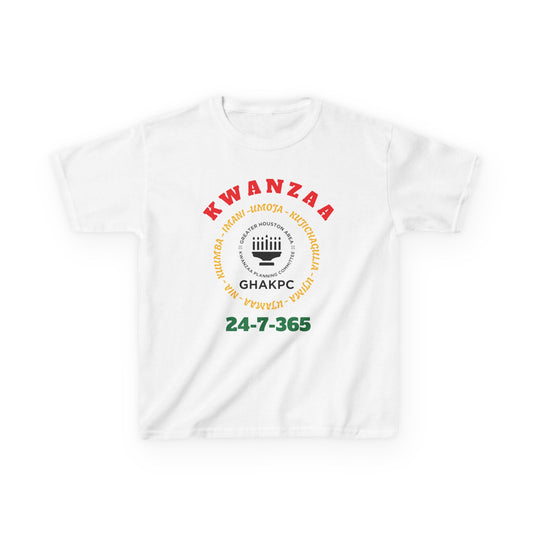 Kids Tee | Kwanzaa 24-7-365