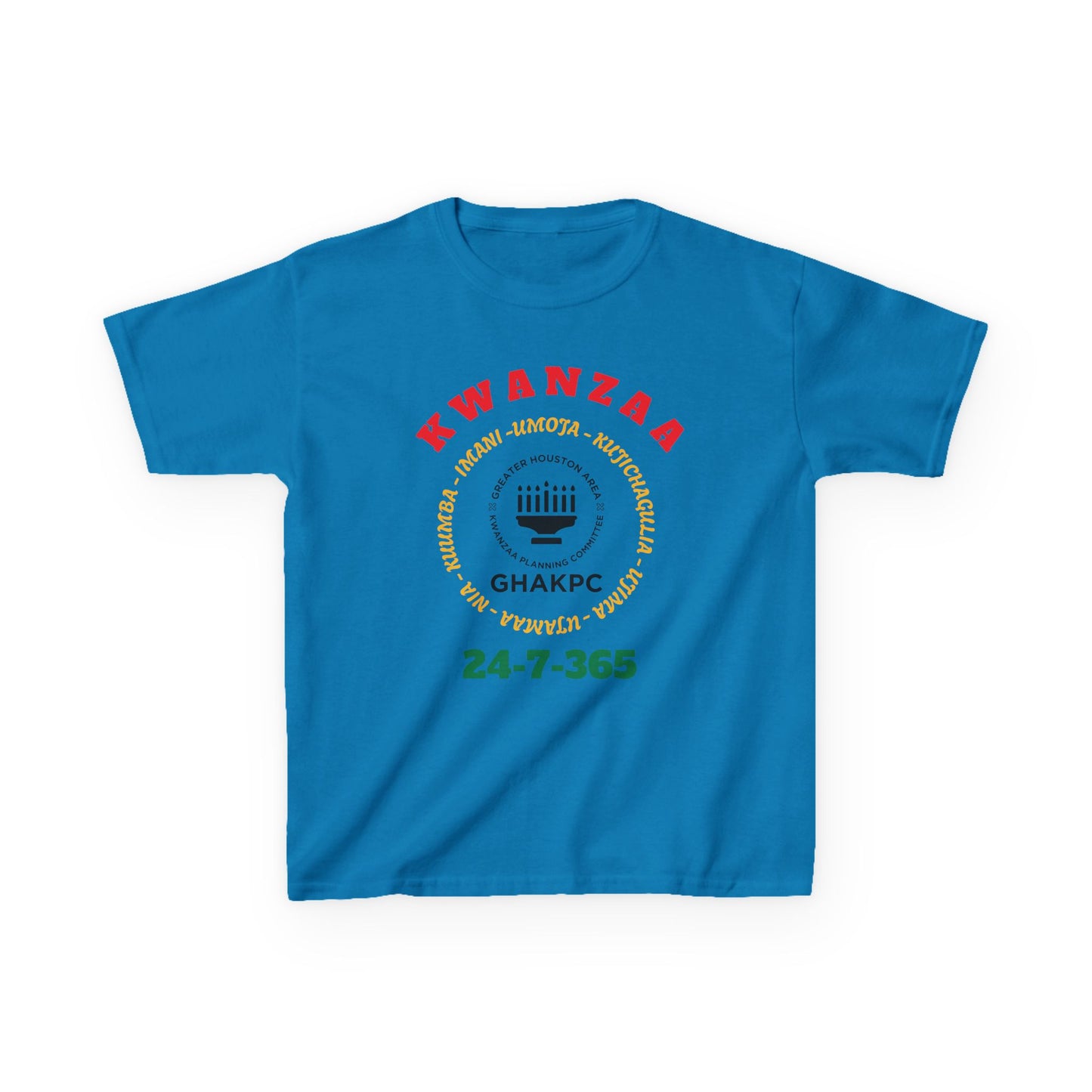 Kids Tee | Kwanzaa 24-7-365